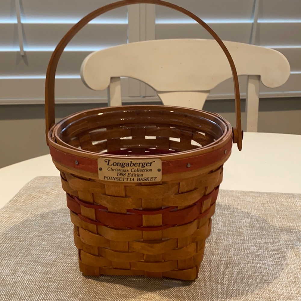 Longaberger Poinsettia Basket!